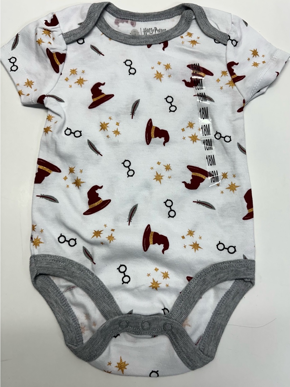 Harry Potter Baby One Piece Bodysuit - 18 Months